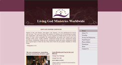 Desktop Screenshot of livinggod.org